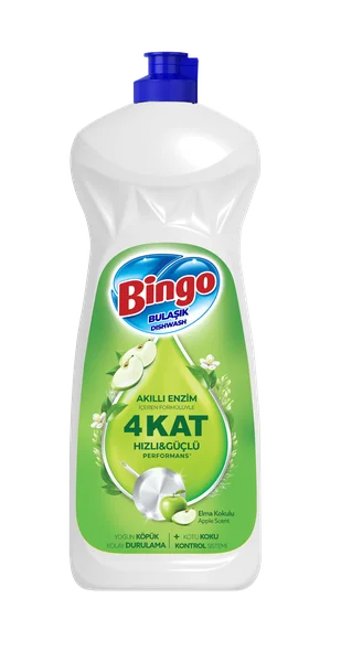 BİNGO BULAŞIK DETERJANI ELMA 1500 ML